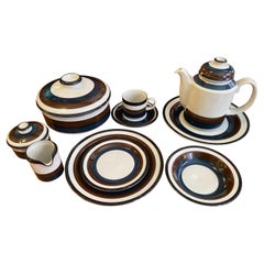 Arabia of Finland, Kaira Stoneware Dinnerware Set / 56 Piece!
