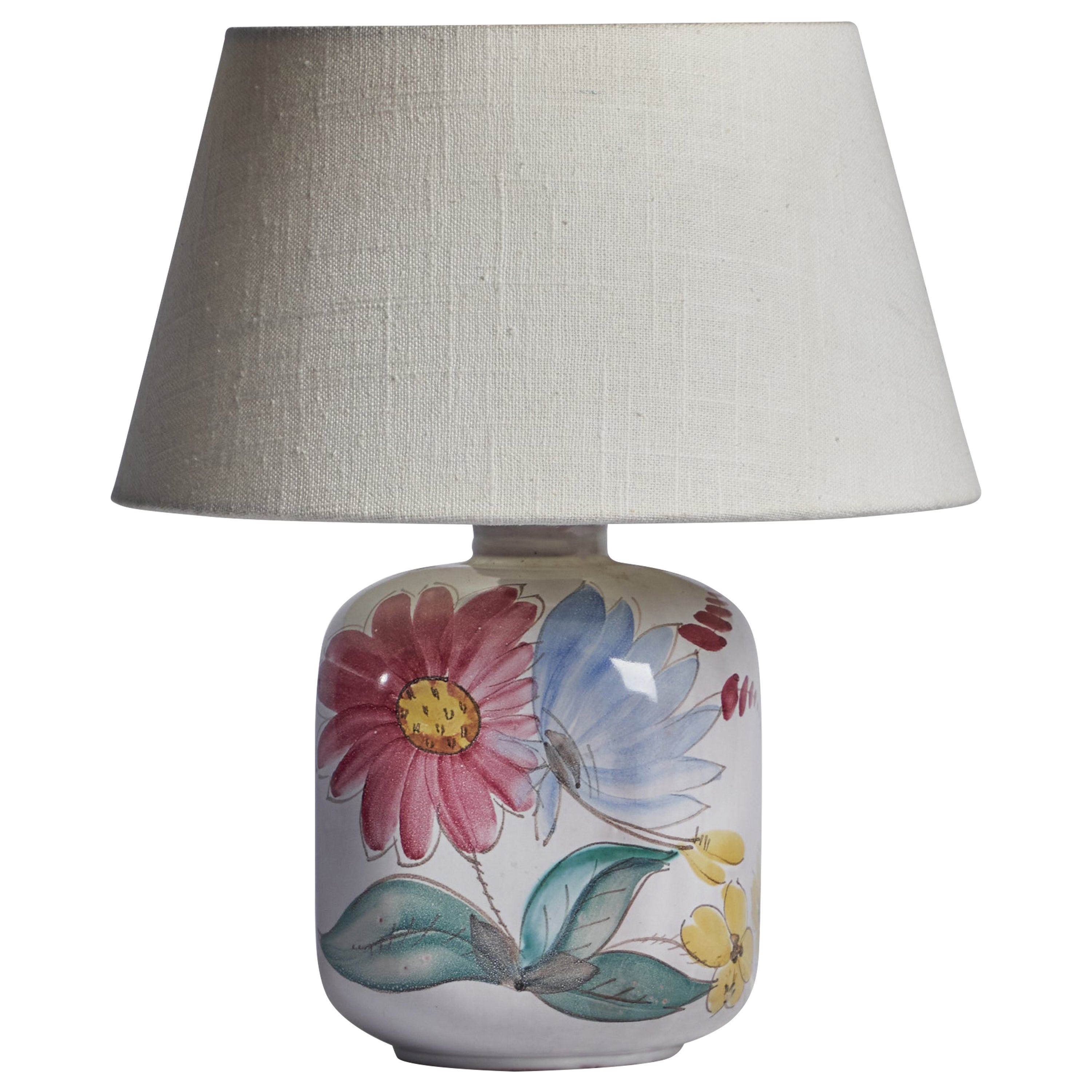 Arabia, lampe de table, grès, Finlande, années 1940 en vente