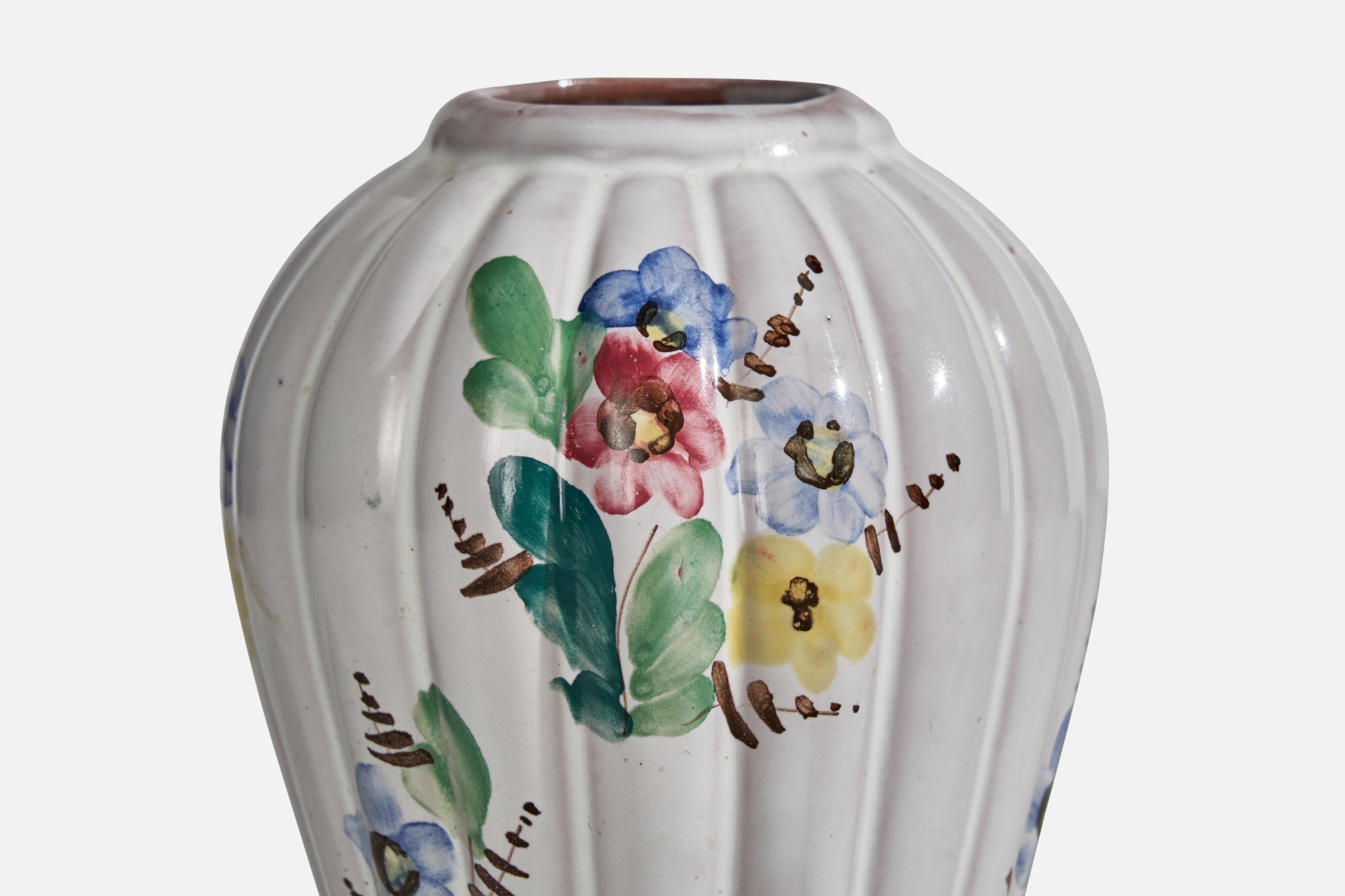 Metà XX secolo Arabia, Vaso, Gres, Finlandia, anni '40 in vendita