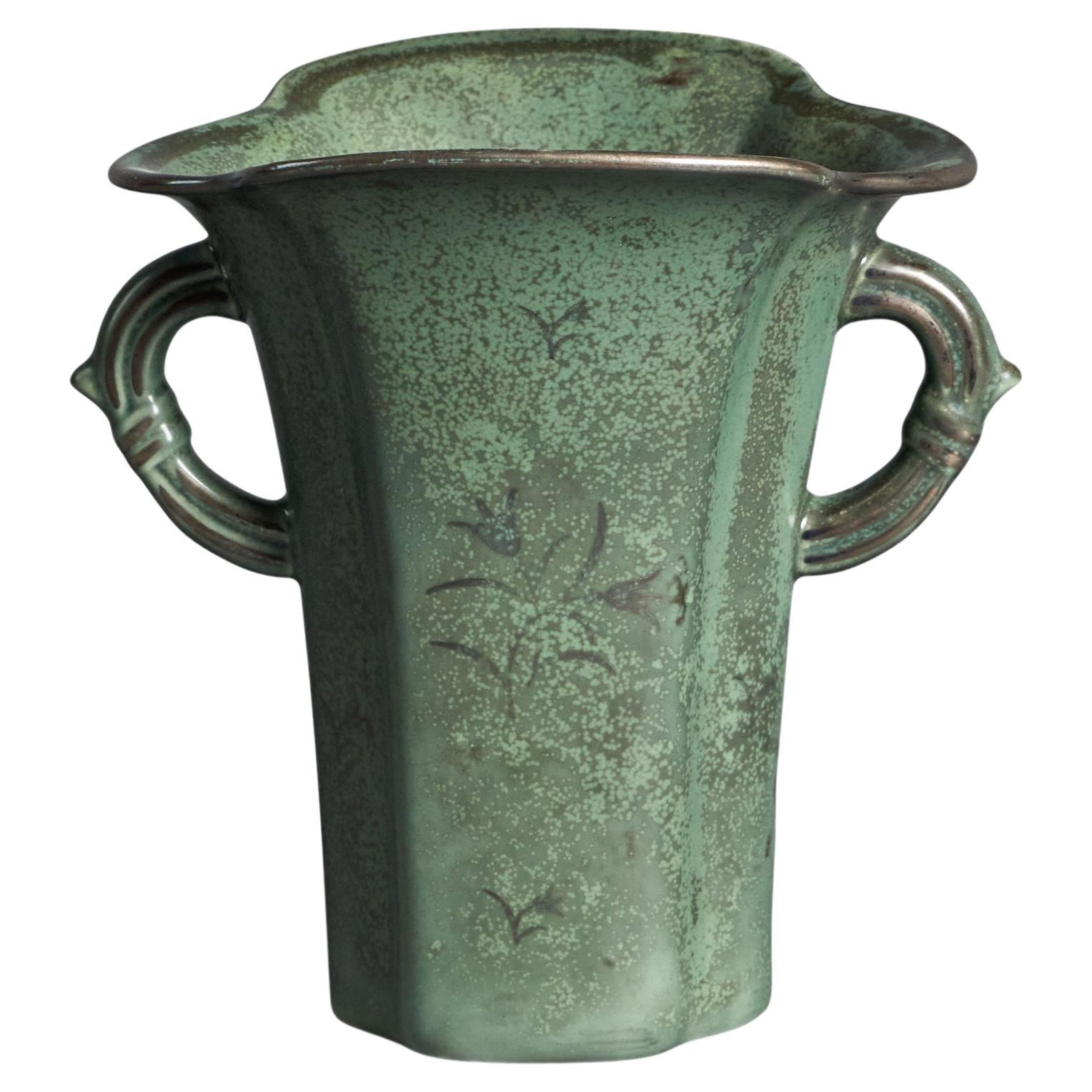 Arabia, Vase, Steingut, Finnland, 1940er-Jahre