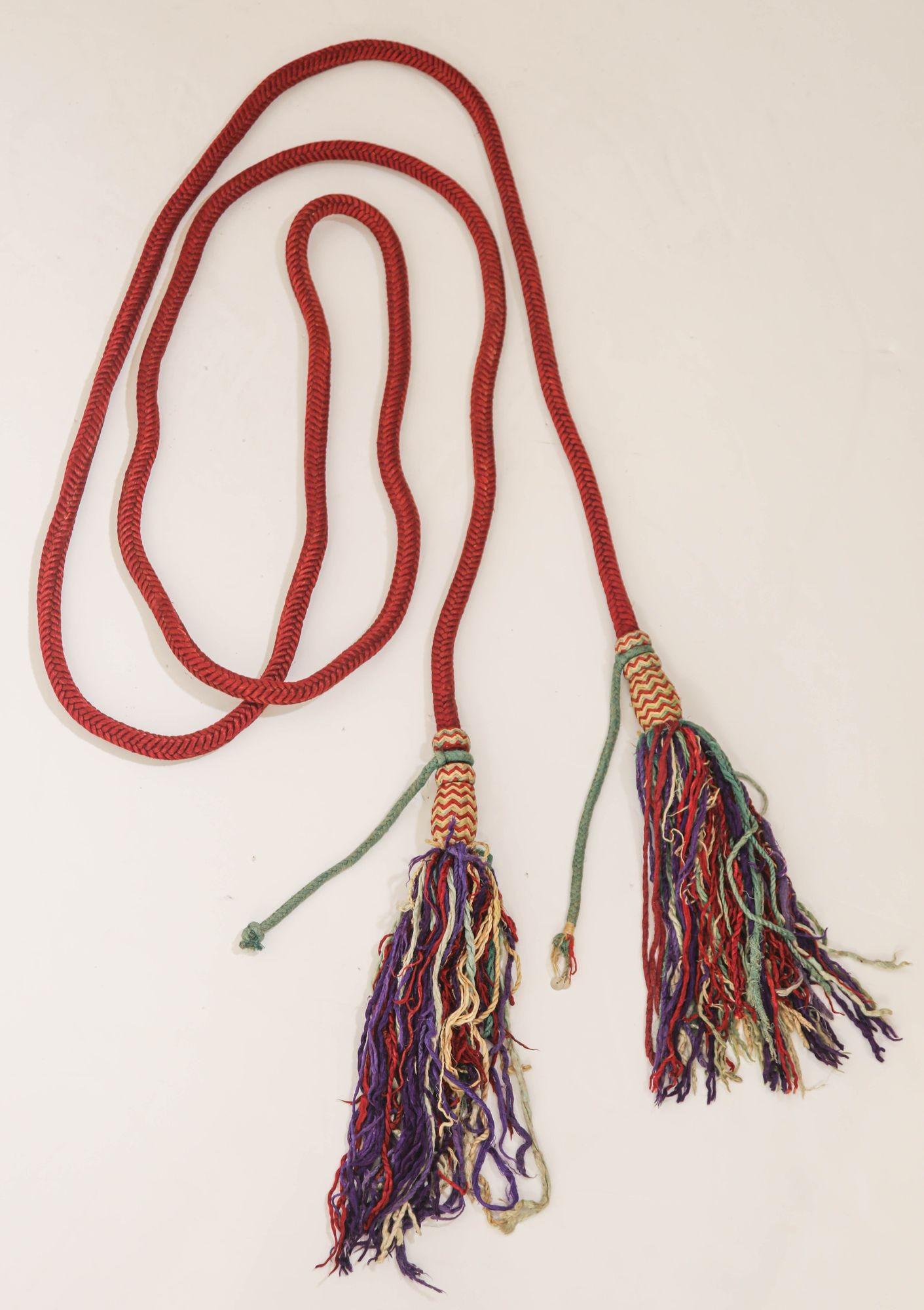 Cammello del deserto arabo Oman Reins Folk Art 1960s in vendita 7