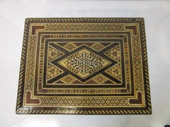 Bijoux en mosaïque arabe et micro-mosaïque syrienne / Boîte exotique