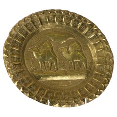 Arabic, Large Embossed Camel Plate