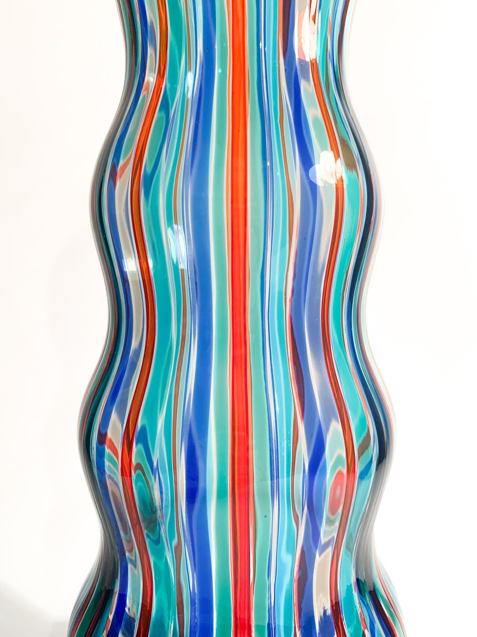 Vase 'Arado' par Alessandro Mendini pour Venini de 1988 en vente 4