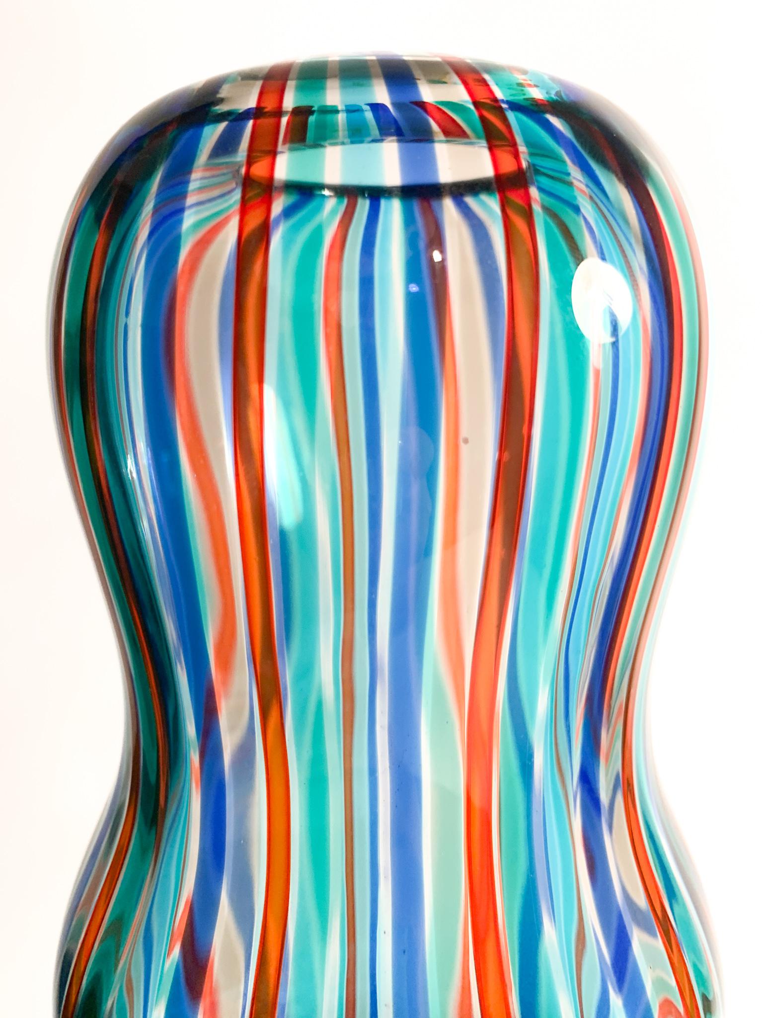 Vase „Arado“ von Alessandro Mendini für Venini aus dem Jahr 1988 im Angebot 9