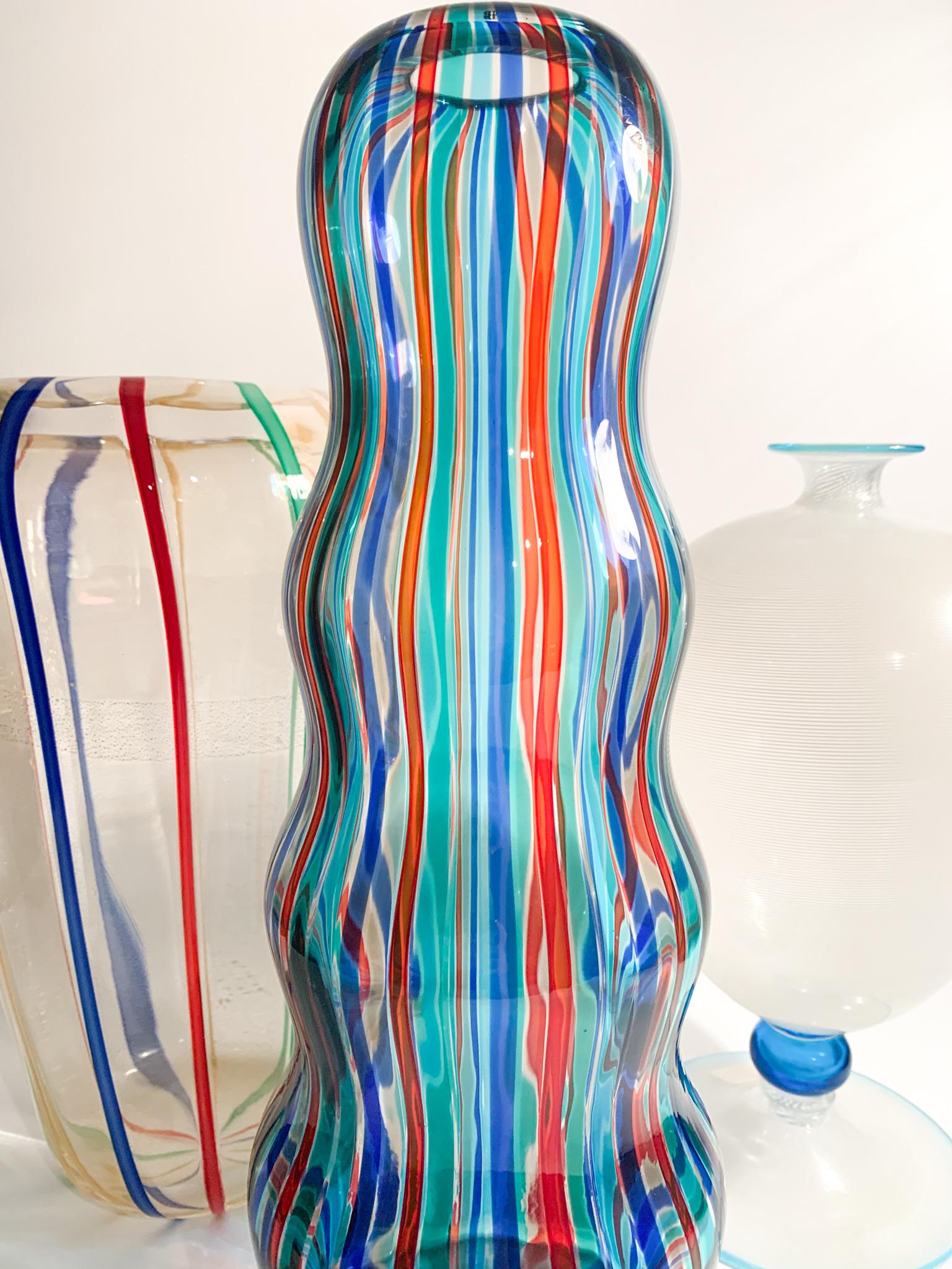 'Arado' Vase by Alessandro Mendini for Venini from 1988 For Sale 11