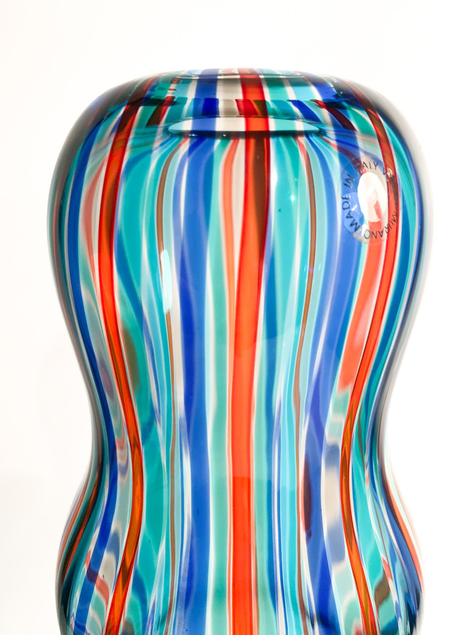 'Arado' Vase by Alessandro Mendini for Venini from 1988 For Sale 1