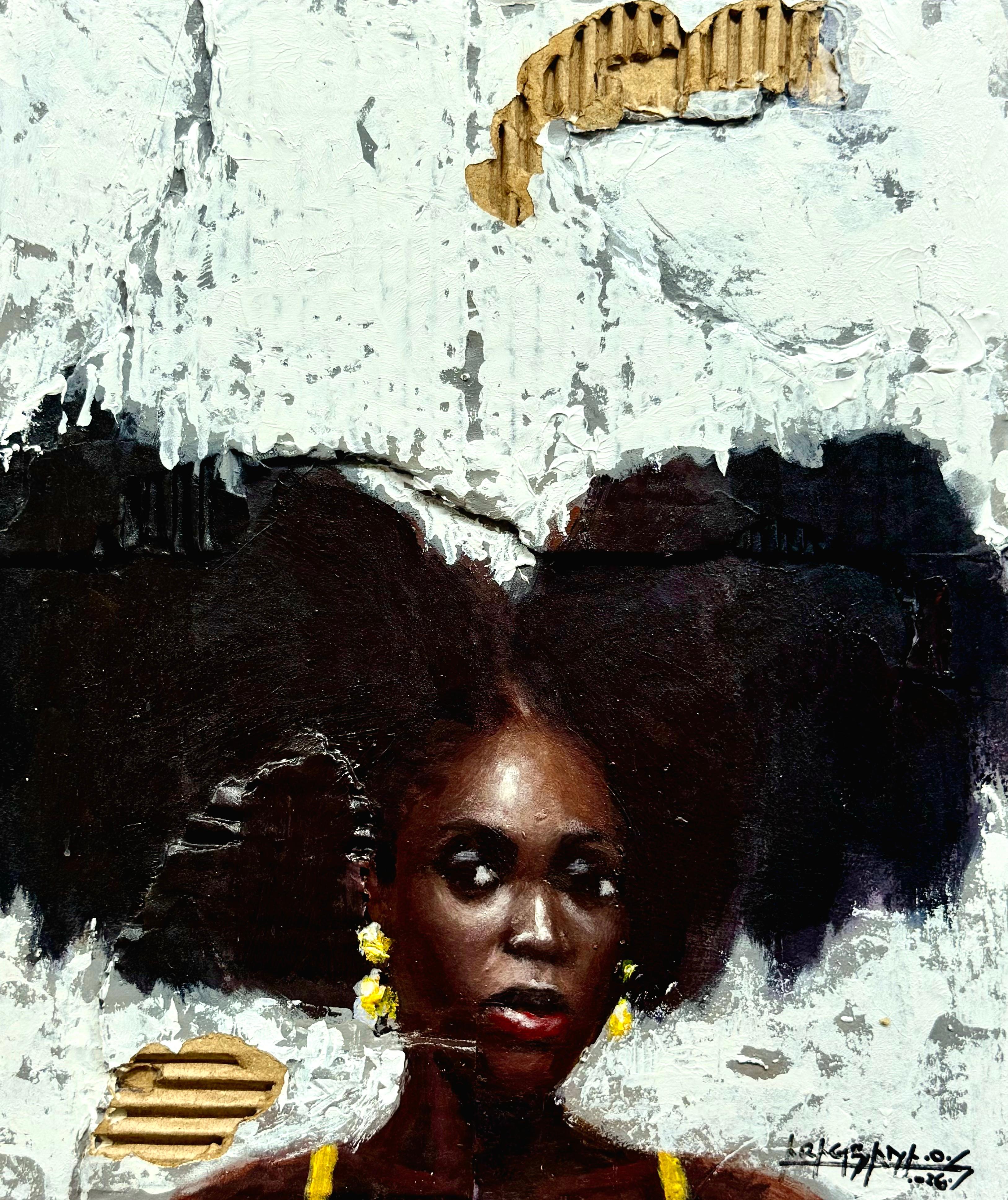 Beauty of the Past 2 - 21st Century, Contemporary, Figurative Portrait, Modern