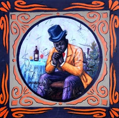 Bound By Time 2 - Siglo XXI, Contemporáneo, Retrato Figurativo, Gente de África