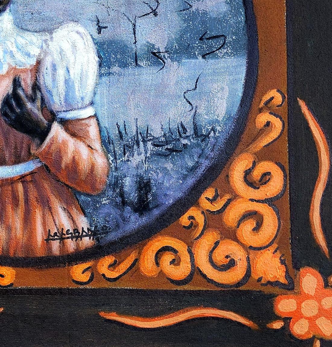 Bound By Time 3 - 21° secolo, Contemporaneo, Ritratto figurativo, Persone dell'Africa in vendita 1