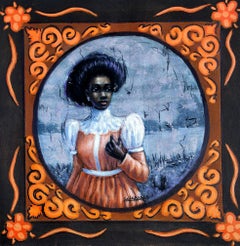 Bound By Time 3 - Siglo XXI, Contemporáneo, Retrato Figurativo, Gente de África