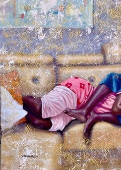 Romantic Interlock 1 - 21st Century, Contemporary, Figurative Portrait, Love