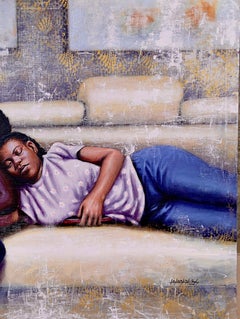 Romantic Interlock 2 - 21° secolo, Contemporaneo, Ritratto figurativo, Amore