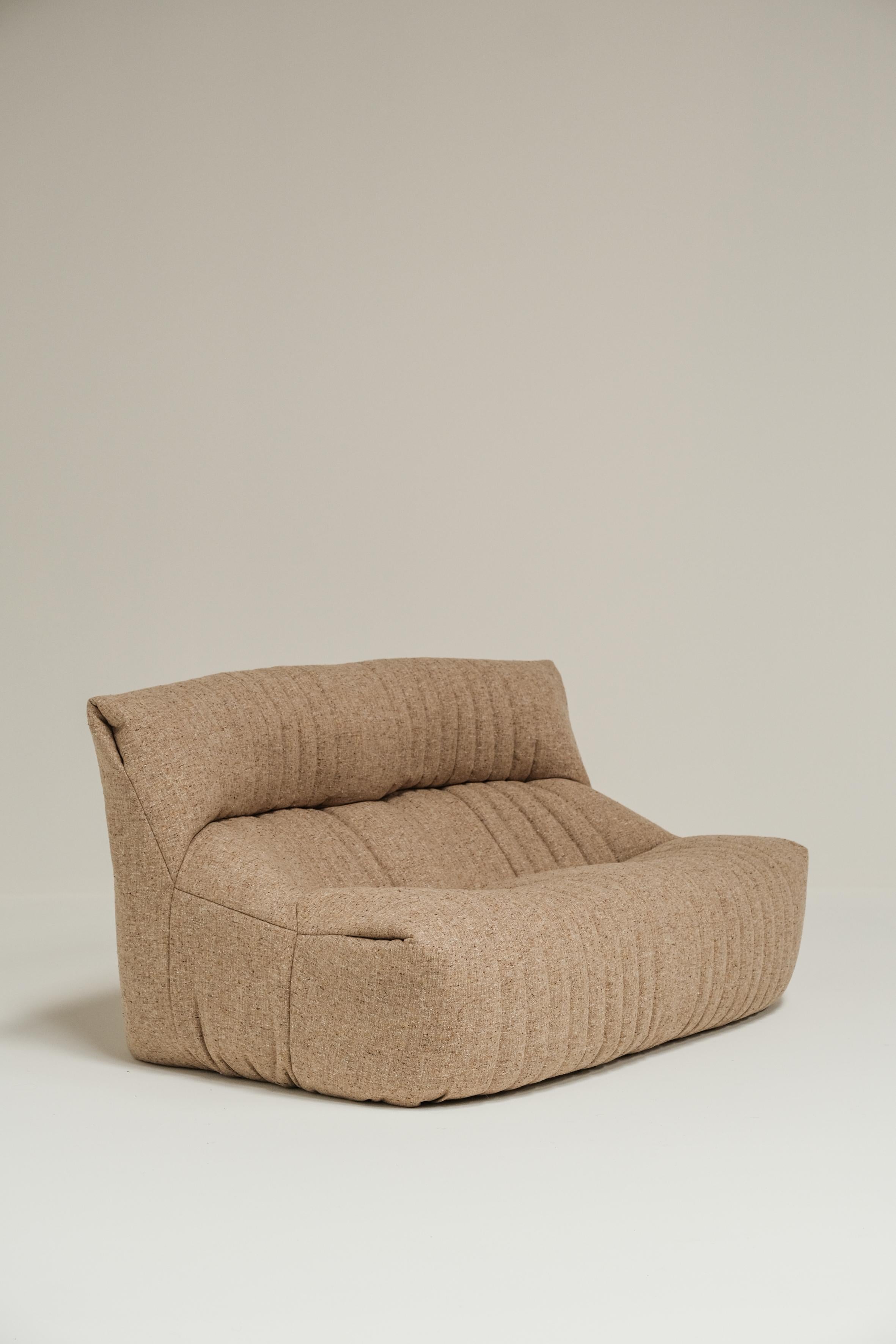 Mid-Century Modern Aralia 2 seater designed by Michel Ducaroy for Ligne Roset