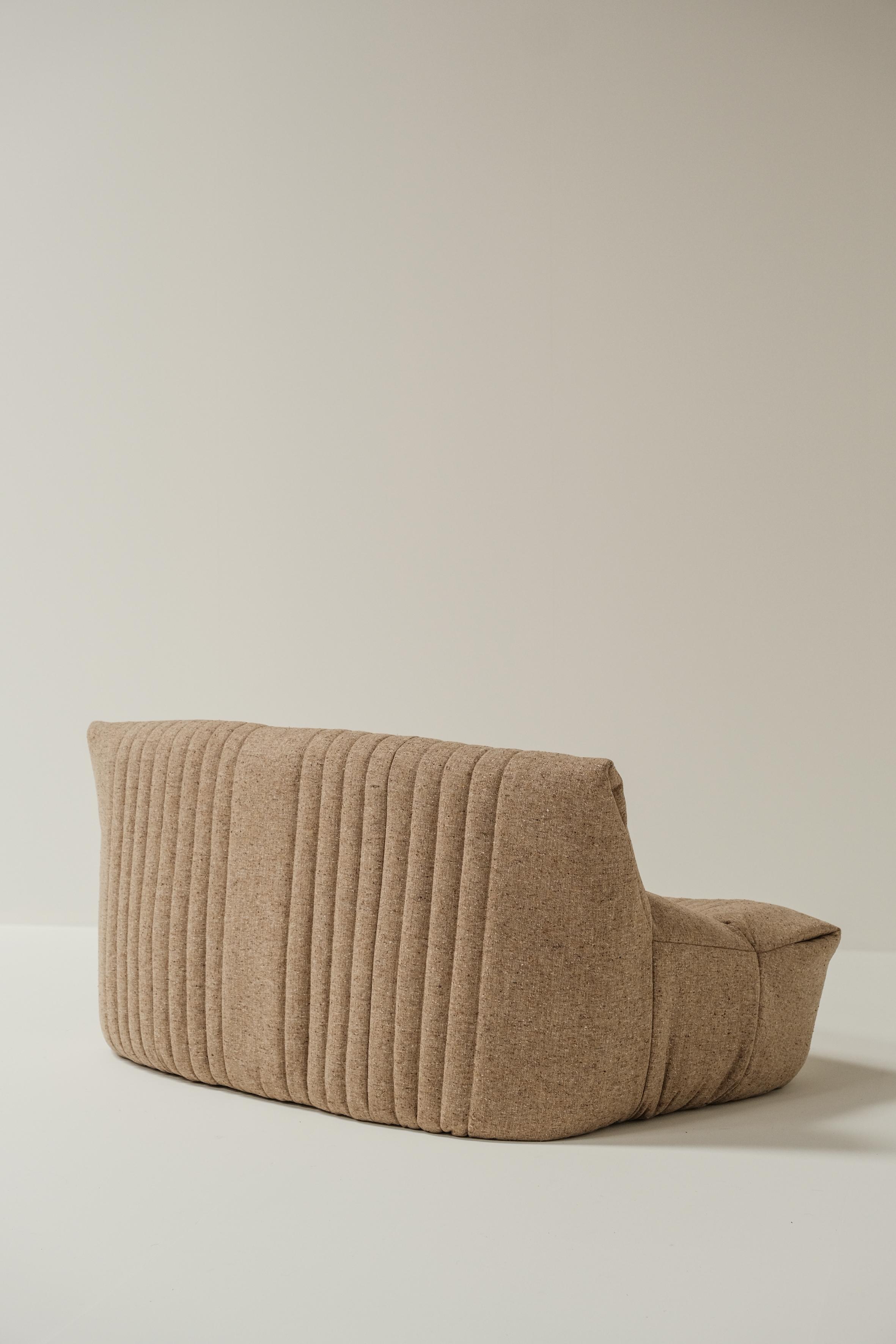 French Aralia 2 seater designed by Michel Ducaroy for Ligne Roset