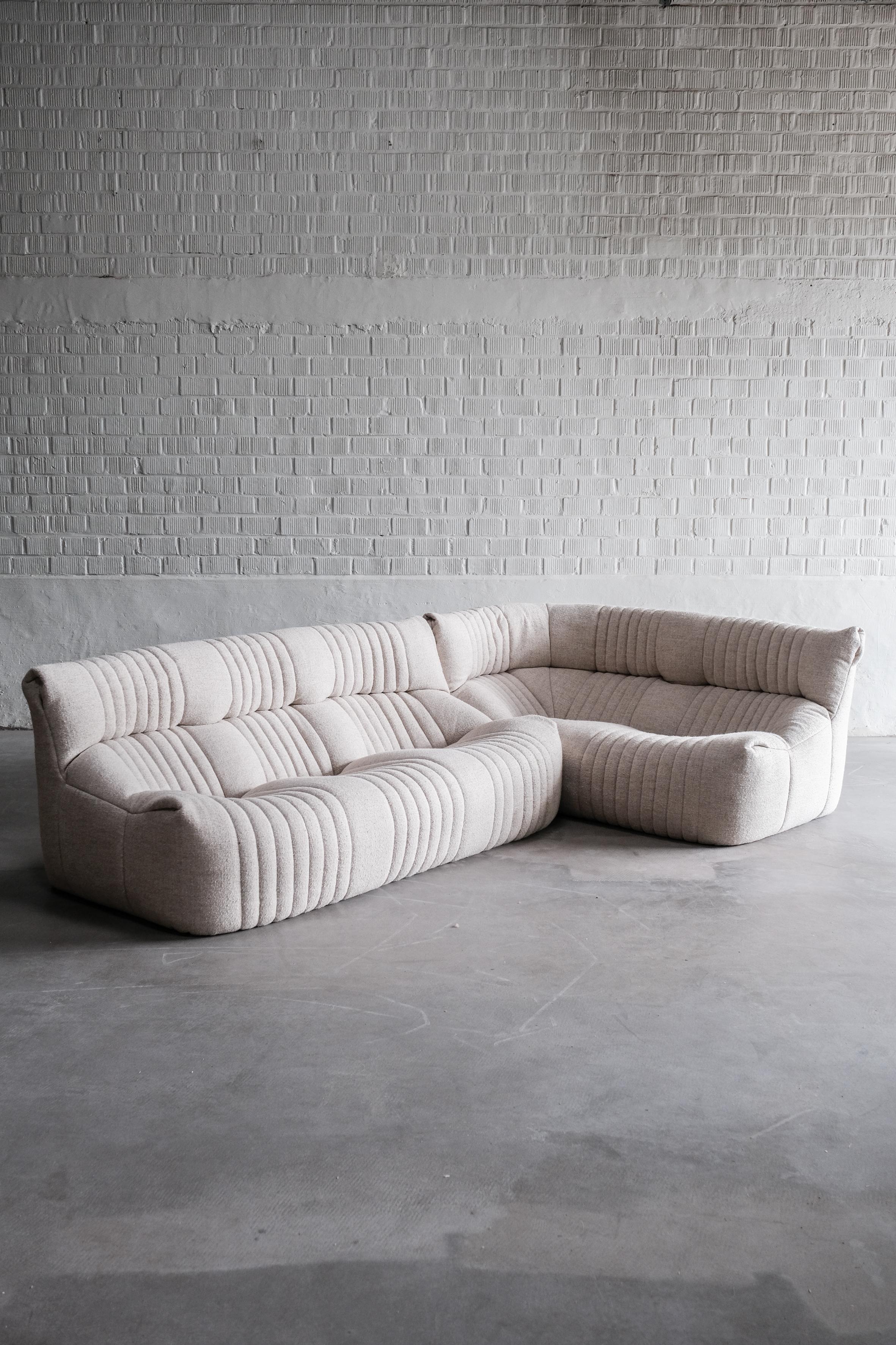 French Aralia seating group by Michel Ducaroy for Ligne Roset