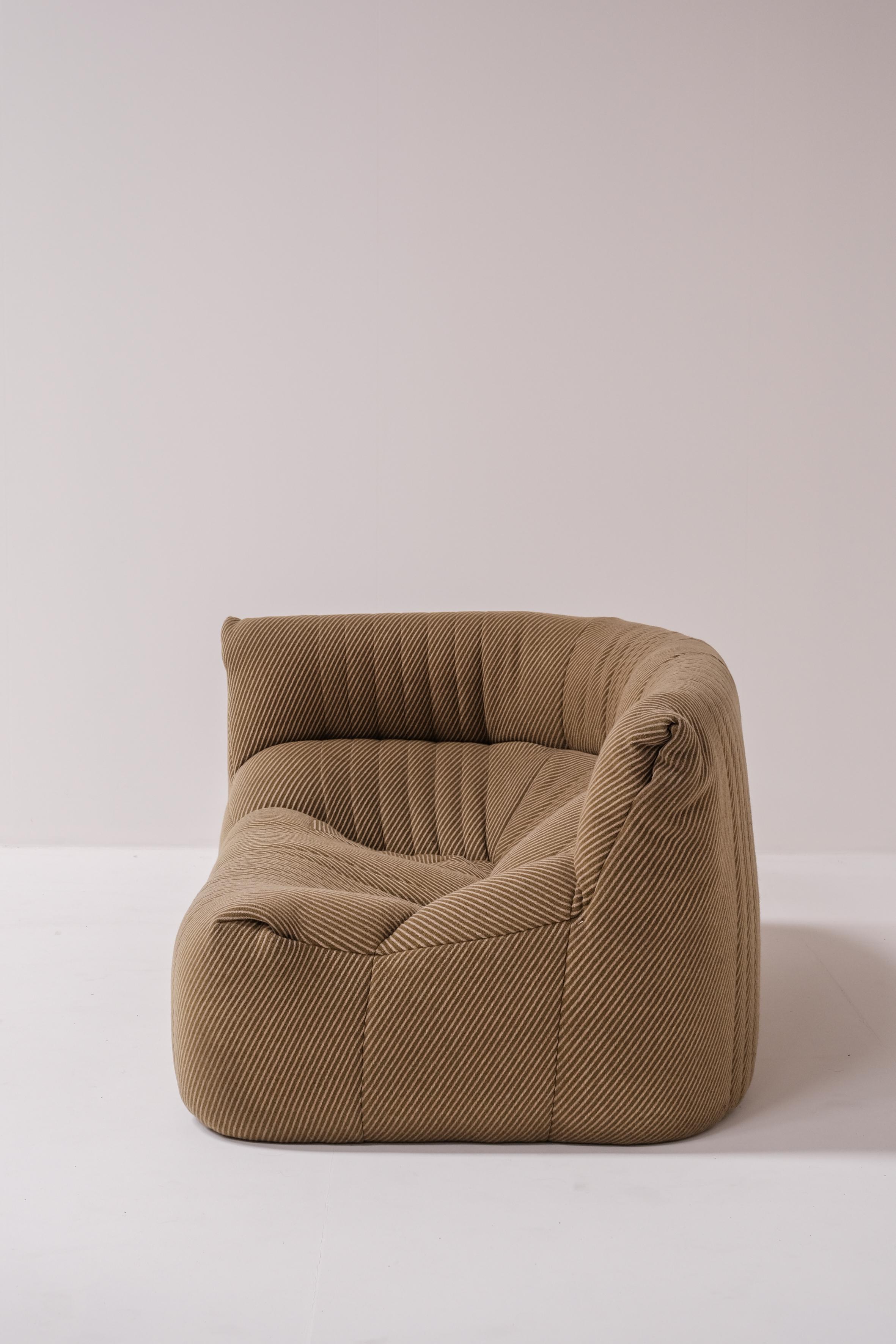 Aralia two seater with corner designed by Michel Ducaroy for Ligne roset 1970 1