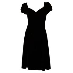 Aramani Le Collezzioni - Vestito da cocktail in velluto nero