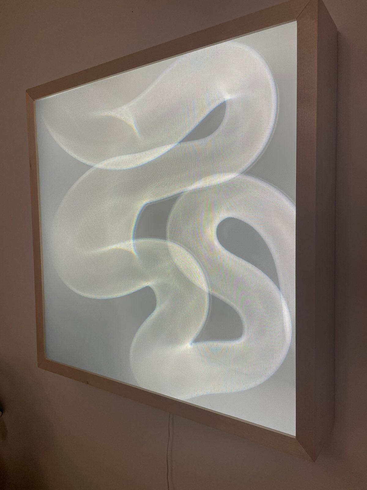 Post-Modern Aramse Light Sculpture by Studio Lampent For Sale