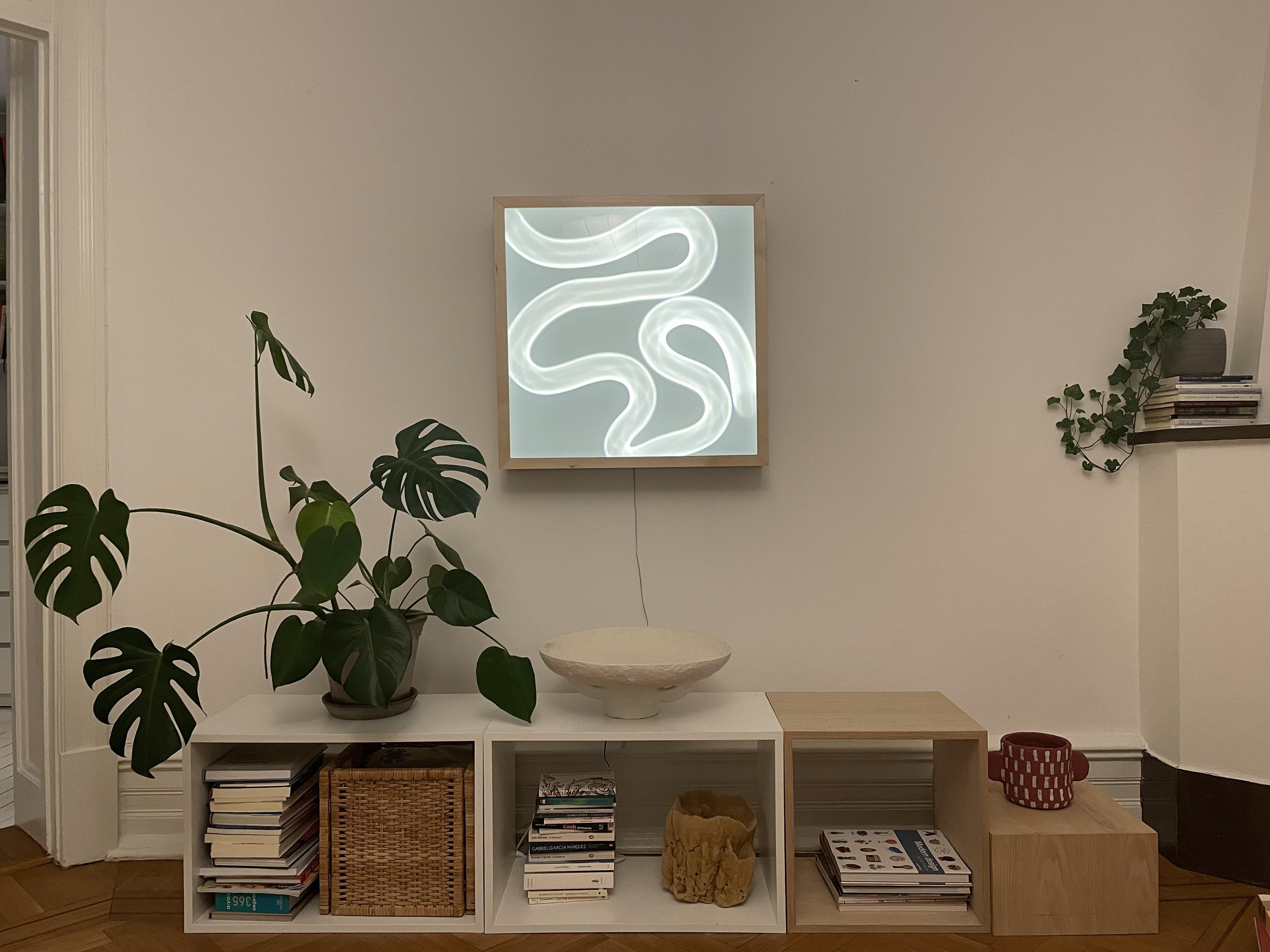 Swedish Aramse Light Sculpture by Studio Lampent For Sale