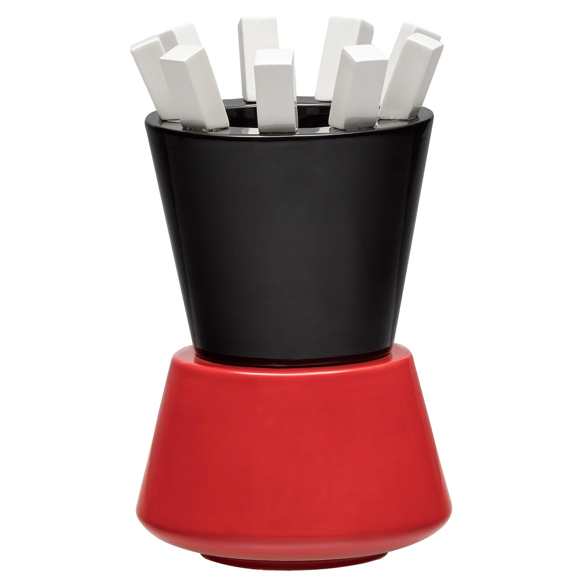 Ceramica ARANCIO di George J. Sowden by George Post Design Collection/Memphis in vendita