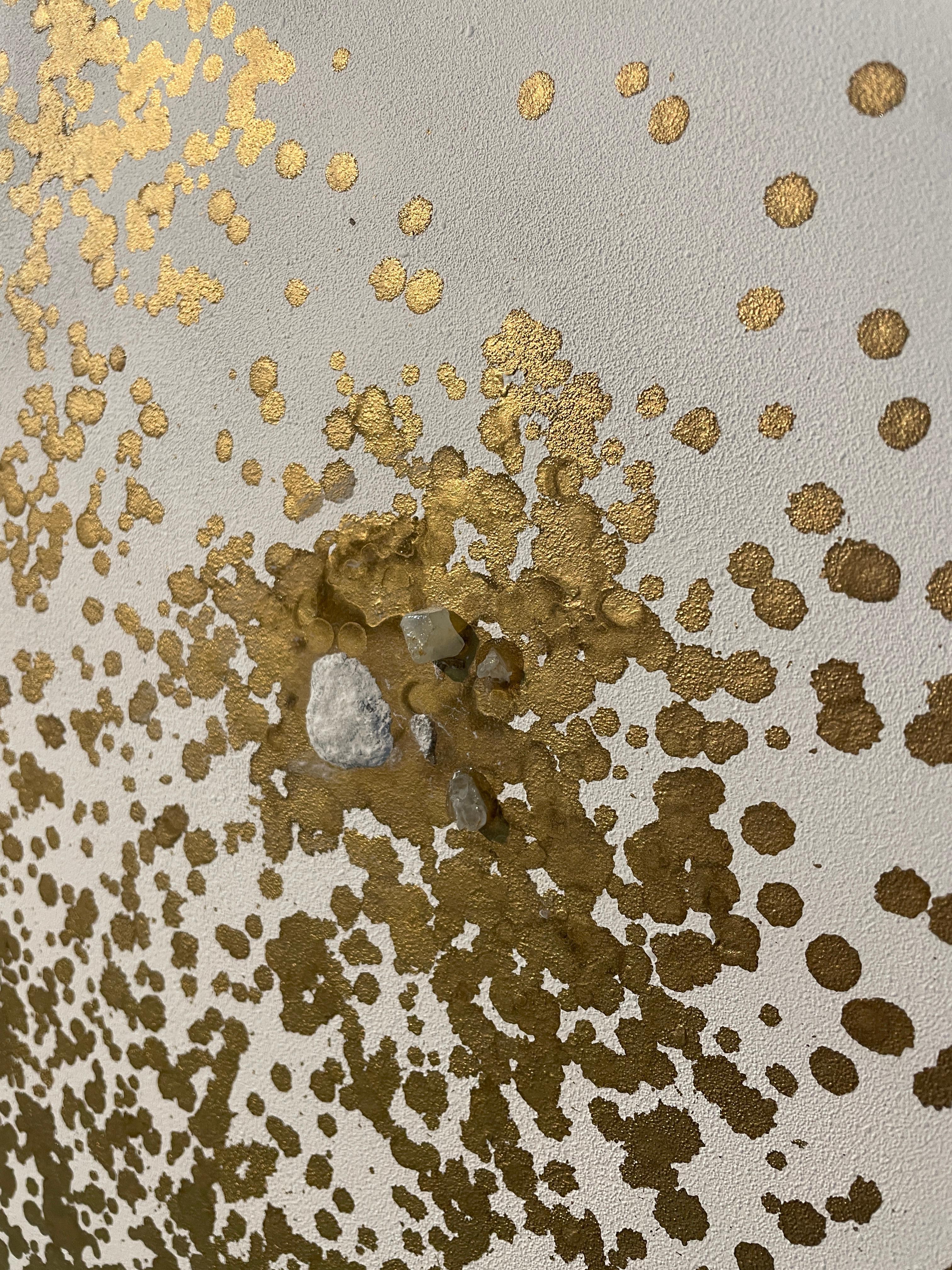 Materia I - Abstract Painting Marrón de Arango Garfias / Pascual Casaux