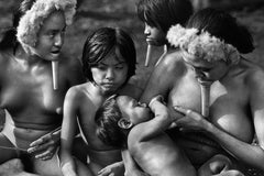 Indiens Zoe, Rio Cuminapanema, Pará, Brésil