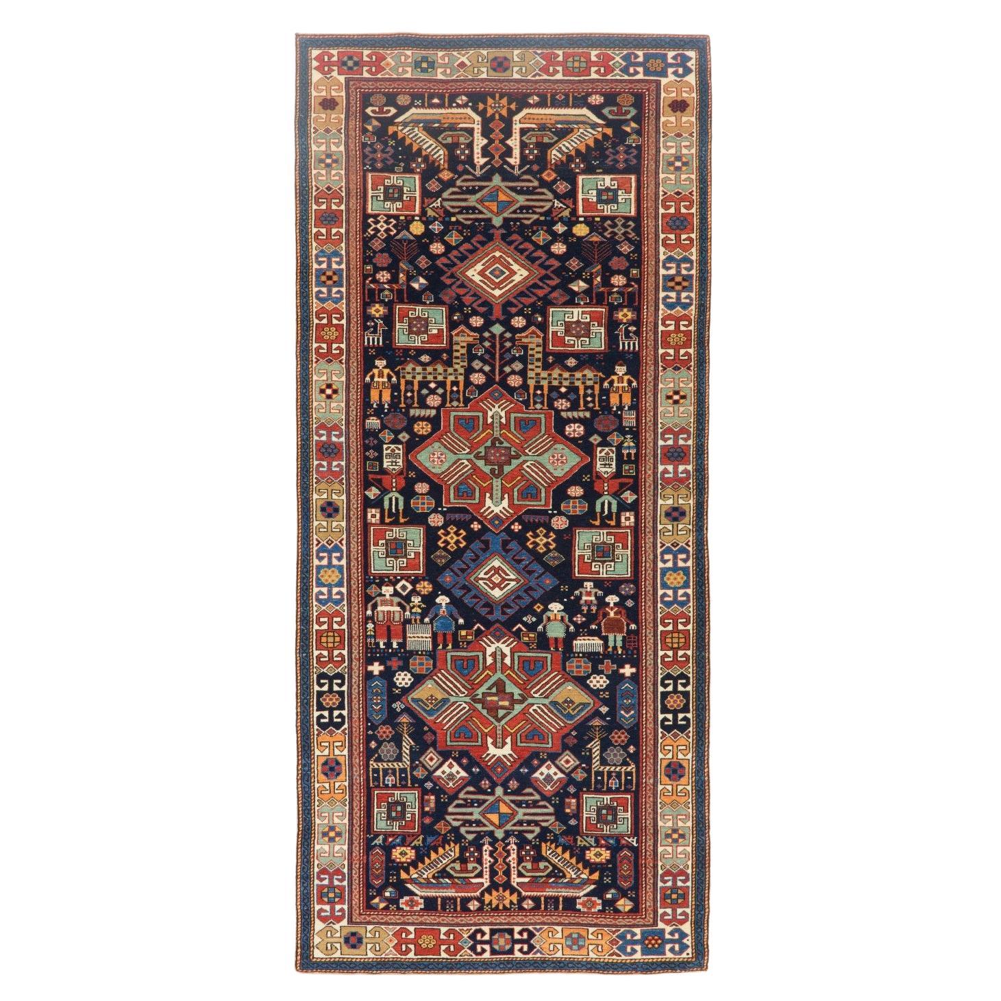 Ararat Rugs Tapis Akstafa Kazak, A.I.C. Tapis Revive Caucasien Teinté Naturel