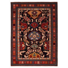 Ararat Rugs Alpan Kuba Rug Caucasian 19th C. Revival Carpet Natural Dyed