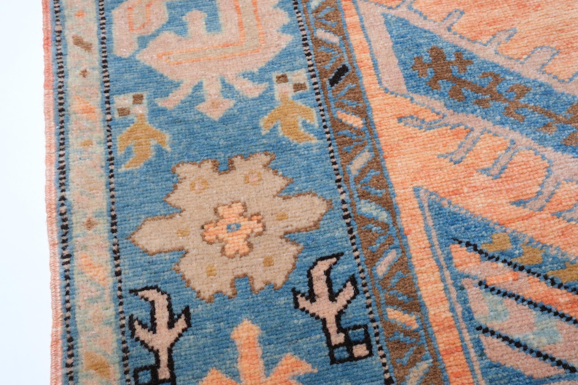 Ararat Rugs Alfombra Medallón Anatolia, Alfombra Renacimiento Siglo XVI Teñido Natural Lana en venta