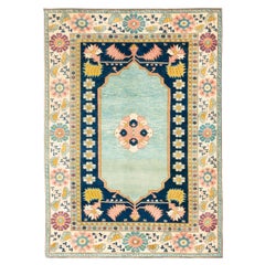 Ararat Rugs Alfombra Medallón Anatolia, Alfombra Renacimiento Siglo XVIII, Teñido Natural