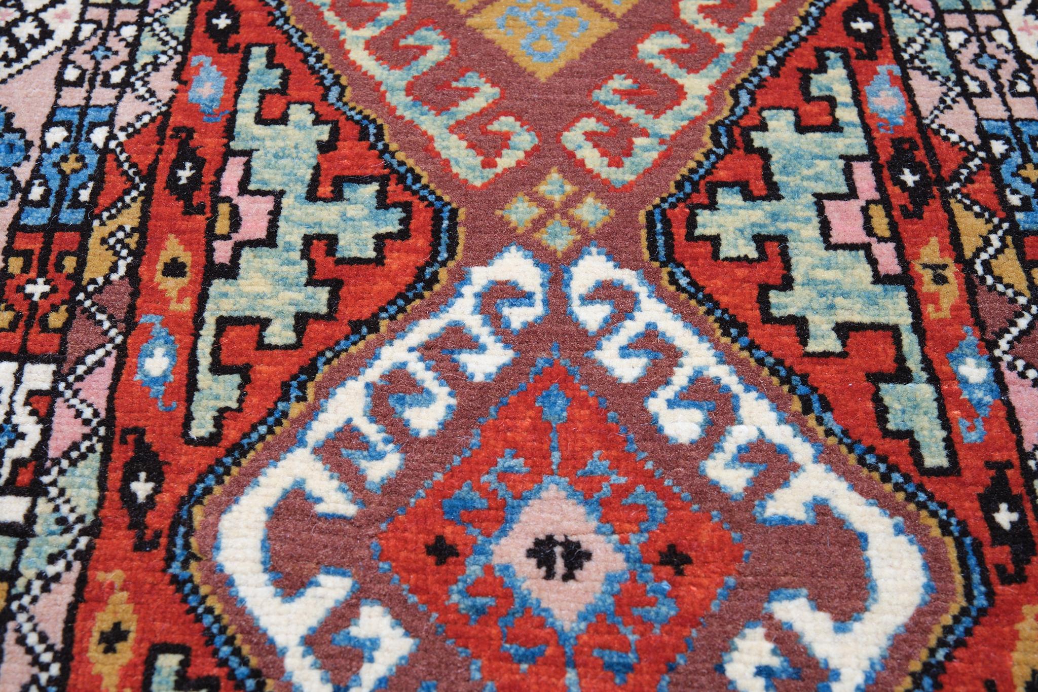 Oushak Ararat Rugs Anatolian Yastik Rug Revival Turkish Wagireh Carpet Natural Dyed For Sale