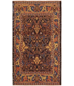 Ararat Rugs Arabesque Rug 19th Century Style Persian Kurdish Revival Carpet