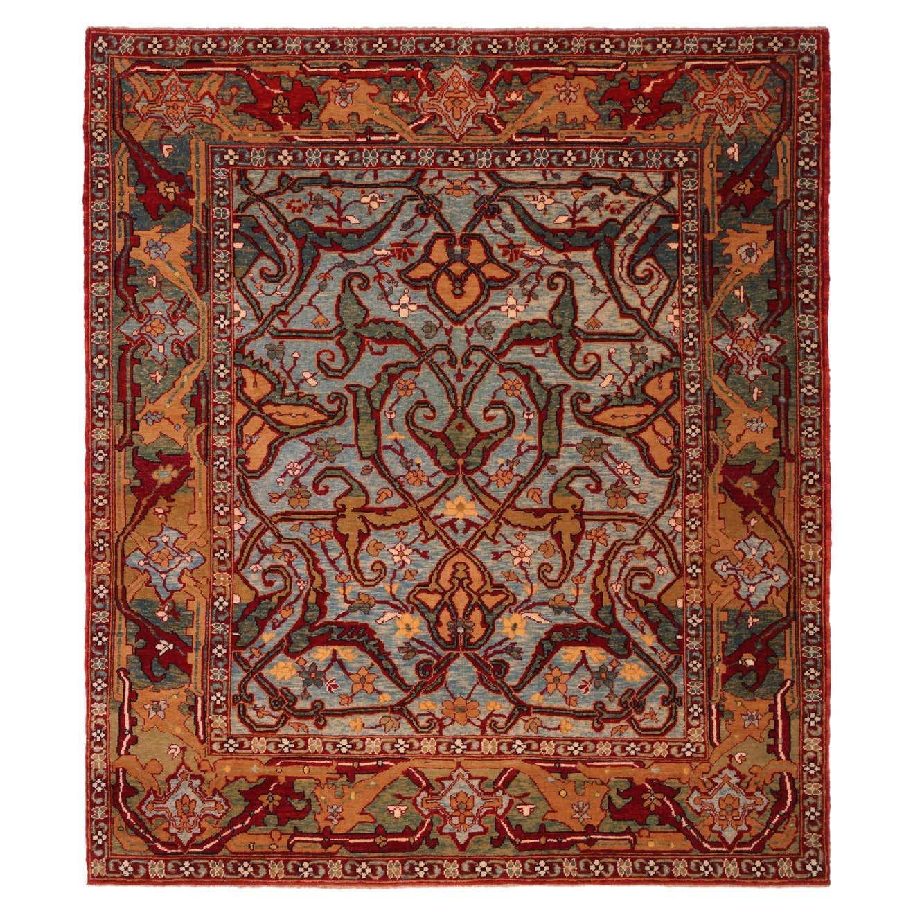 Ararat Rugs Arabesque Rug 19th Century Style Persian Kurdish Revival ...