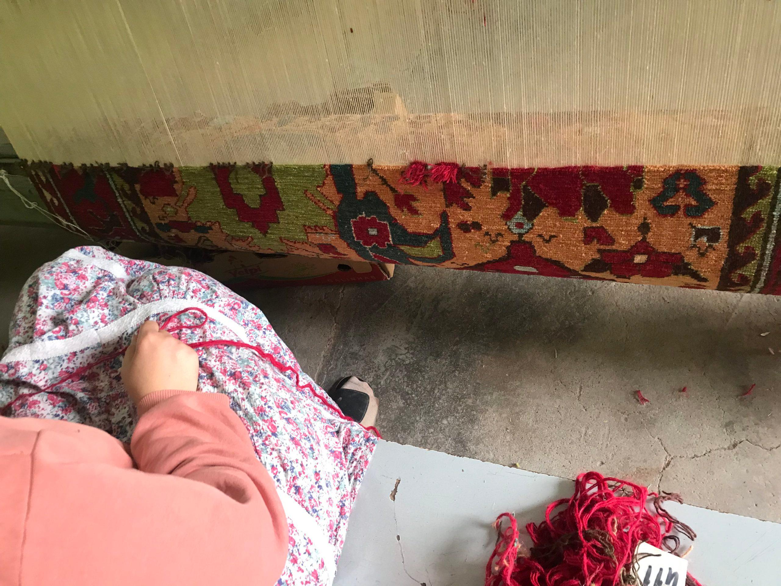 Wool Ararat Rugs Azerbaijan Harshang Desing Carpet Caucasian Revival Rug Natural Dyed For Sale