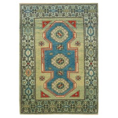 Ararat Rugs Bellini Carpet Anatolian Rug, Renaissance Revival, Natural Dyed