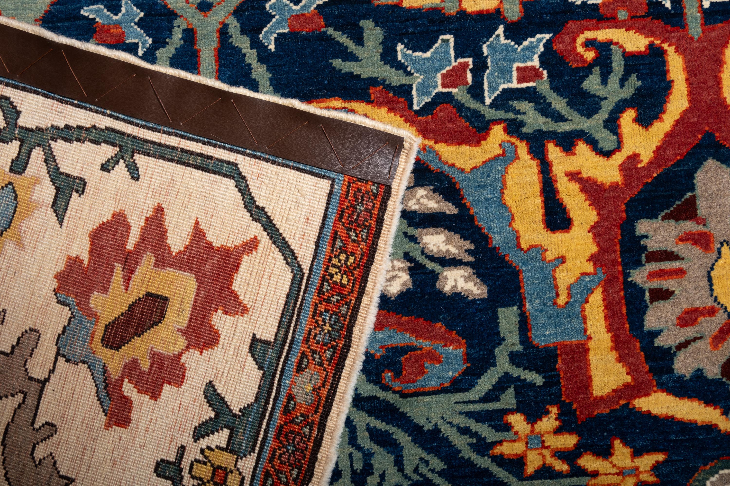 Ararat Rugs Bidjar Rug - 19th Century Design Persian Revival Carpet Natural Dyed In New Condition For Sale In Tokyo, JP