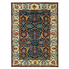 Ararat Rugs Bidjar Rug - 19th Century Design Persian Revival Carpet Natural Dyed
