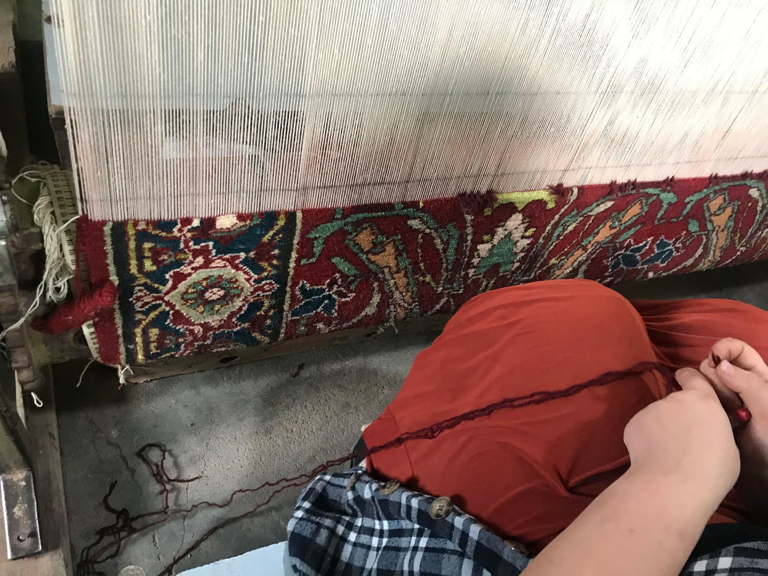 Turkish Ararat Rugs Bidjar Sweeping Arabesques Rug Persian Revival Carpet Natural Dyed For Sale