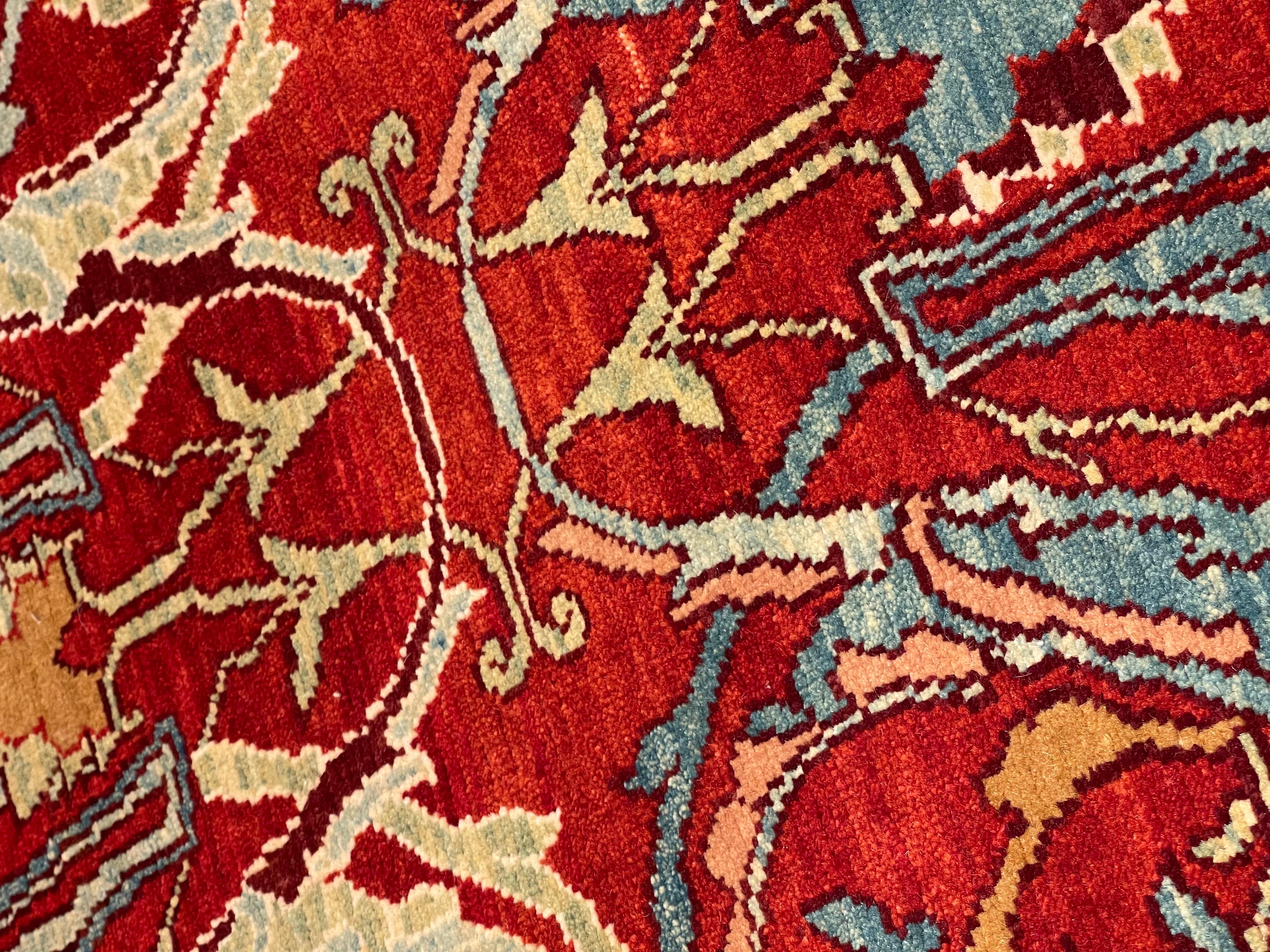 Ararat Rugs Bidjar Sweeping Arabesques Rug Persian Revival Carpet Natural Dyed In New Condition For Sale In Tokyo, JP