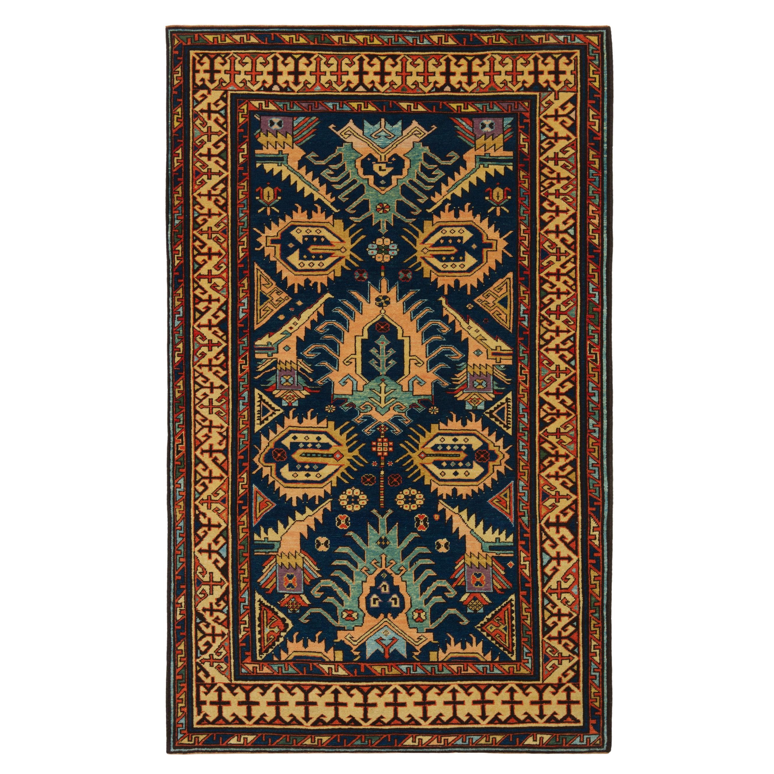 Ararat Rugs Bidjov Kazak Rug Caucasian Antique Revival Carpet Natural Dye For Sale