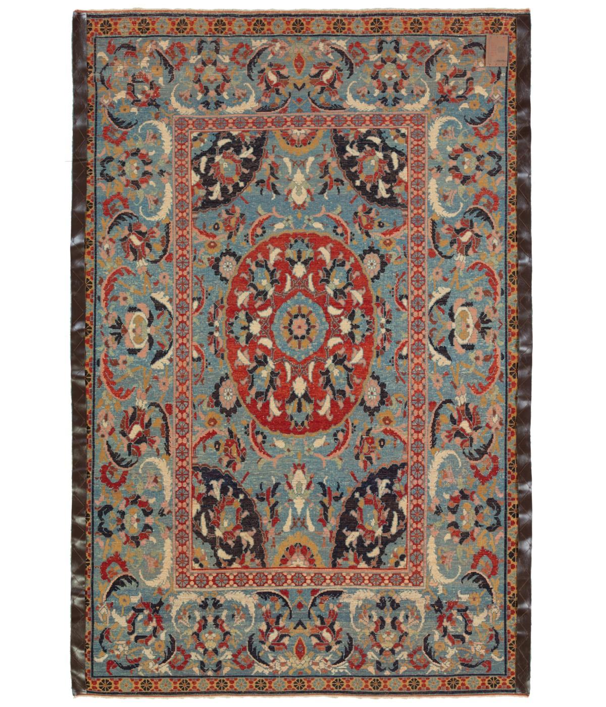 Turkish Ararat Rugs Cairene Ottoman Carpet 16th Century Antique Revival Rug Natural Dyed For Sale