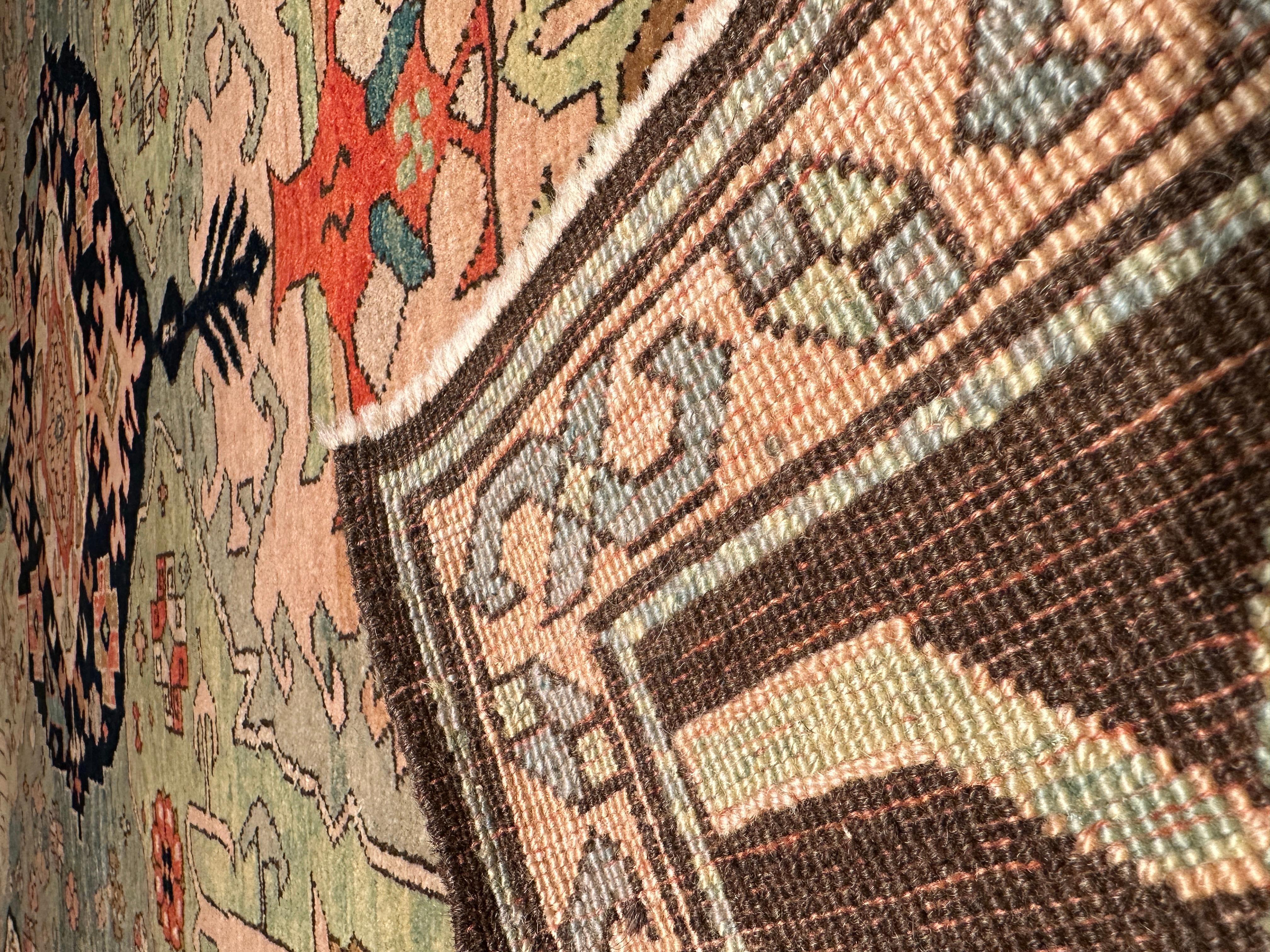 Ararat Rugs Tapis Dragon, Antique Revival Museum Caucasus Carpet, Natural Dyed Neuf - En vente à Tokyo, JP