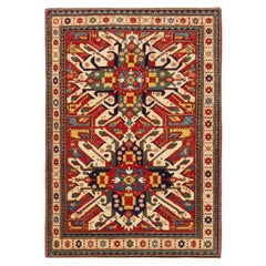 Ararat Rugs Chelaberd Karabakh Rug Vintage Caucasian Revival Carpet Natural Dyed