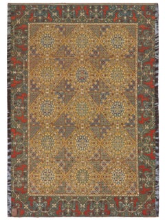 Ararat Rugs Chessboard Carpet Mamlouk Checkerboard Rug Antique Mamluk Revival