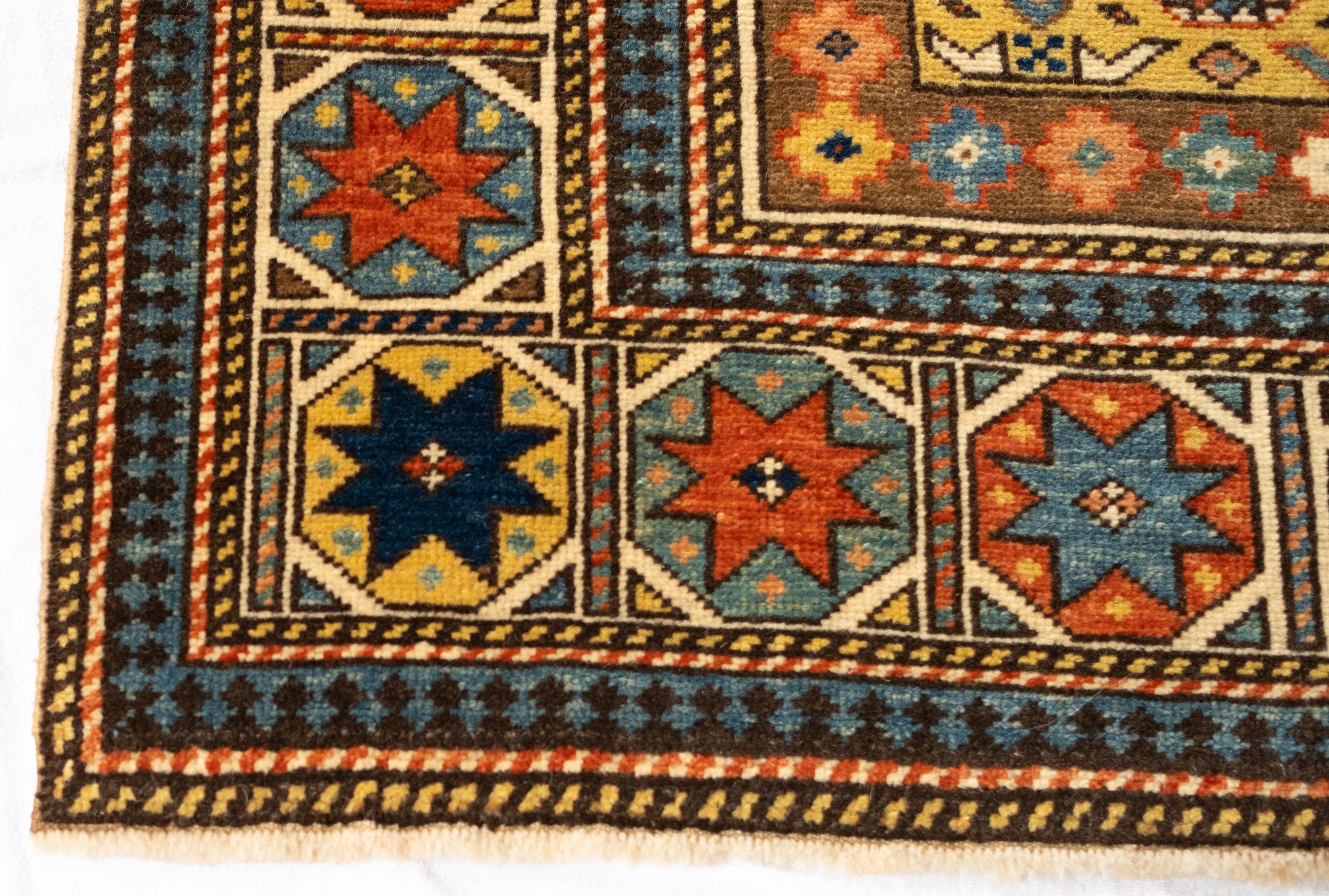Ararat Rugs Chichi Kuba Rug Antique Caucasus Revival Oriental Carpet Natural Dye im Zustand „Neu“ im Angebot in Tokyo, JP