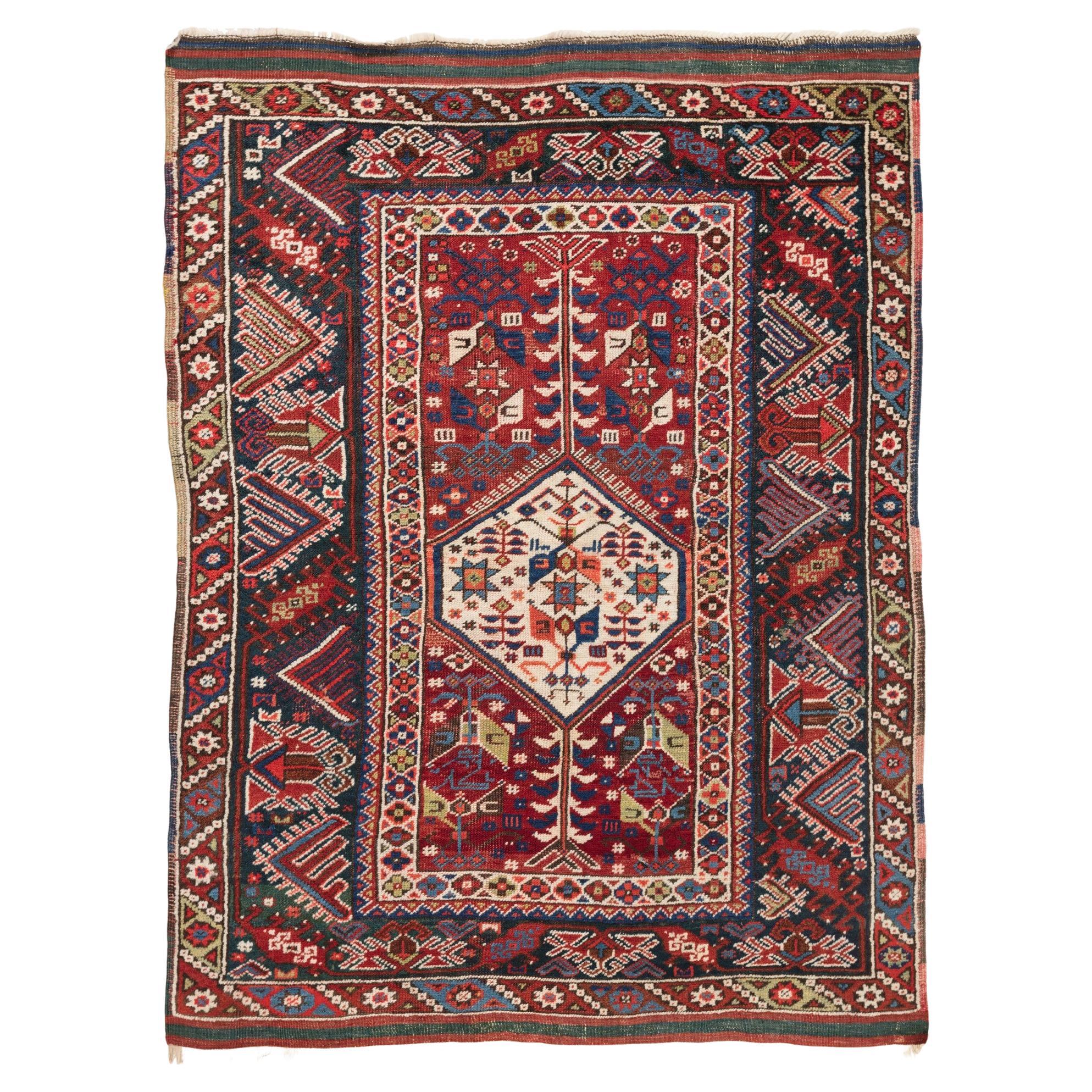 Antique Antalya Dosemealti Rug Southern Turkish Carpet For Sale