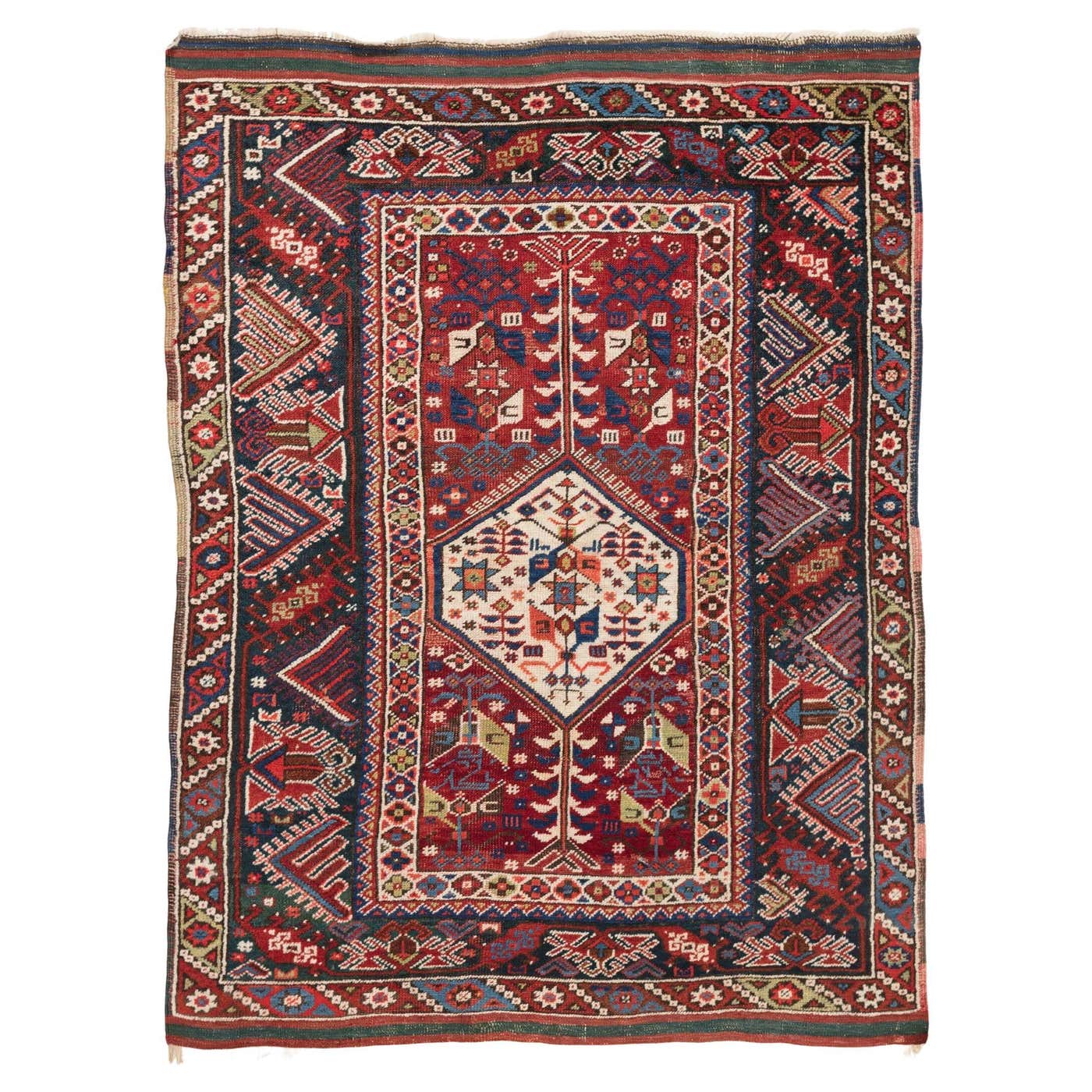 Antique Antalya Dosemealti Rug Southern Turkish Carpet For Sale at 1stDibs
