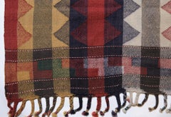 Antique Caucasus Verneh Kilim Rug, Caucasian Natural Carpet