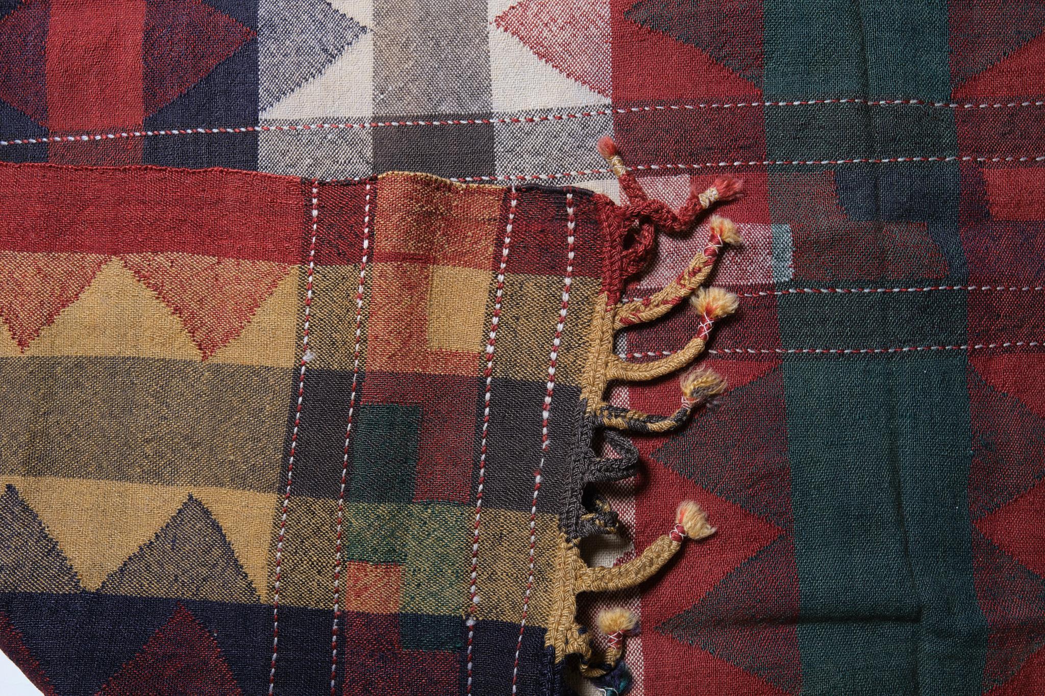 Hand-Knotted Antique Caucasus Verneh Kilim Rug, Caucasian Carpet For Sale